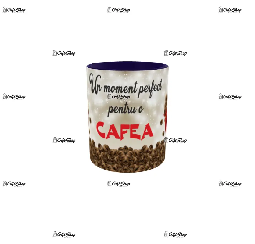 Un moment perfect pentru o cafea, cana din ceramica, 330ml, model cgs1813